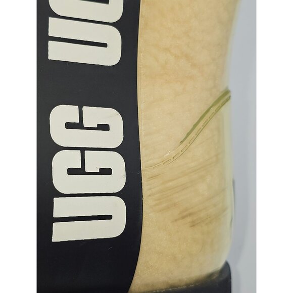 UGG Women's Natural/Black Rubber Classic Galaxy Bling Mini Boot Size 6 2940 - Picture 6 of 16